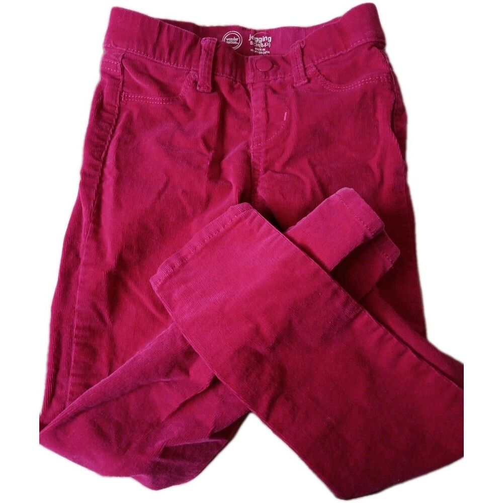 Wonder Nation Dark Pink Jegging Size 6-6x